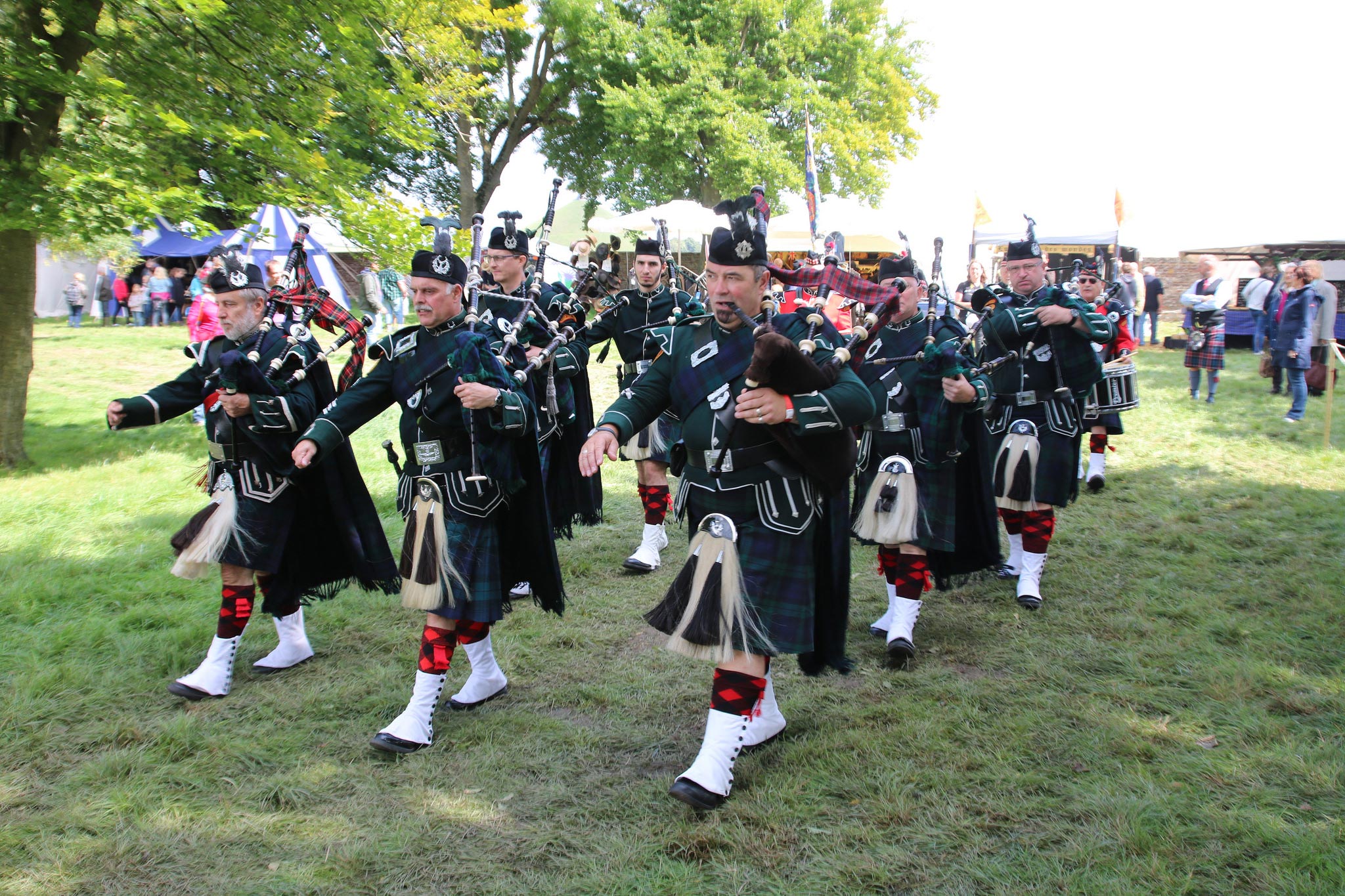 Scottish Days, Hougoumont (Waterloo)